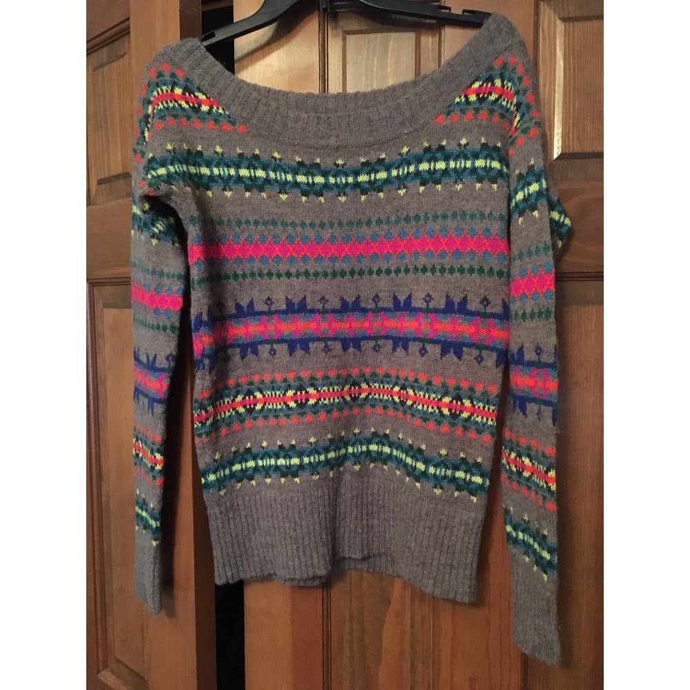 American Eagle outfitters wide neck sweater
